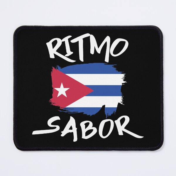 Item preview, Soy Cubano Ritmo Sabor Proud To Be Cuban Flag T Shirt Merch designed and sold by PRINTS2HOT.