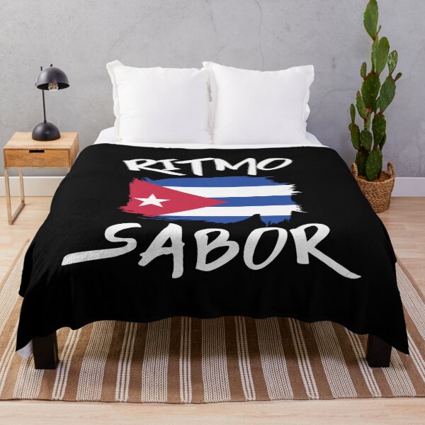 Item preview, Soy Cubano Ritmo Sabor Proud To Be Cuban Flag T Shirt Merch designed and sold by PRINTS2HOT.
