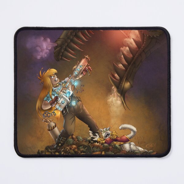 Item preview, Agatha and the Mechanical Dragon designed and sold by GirlGeniusStore.