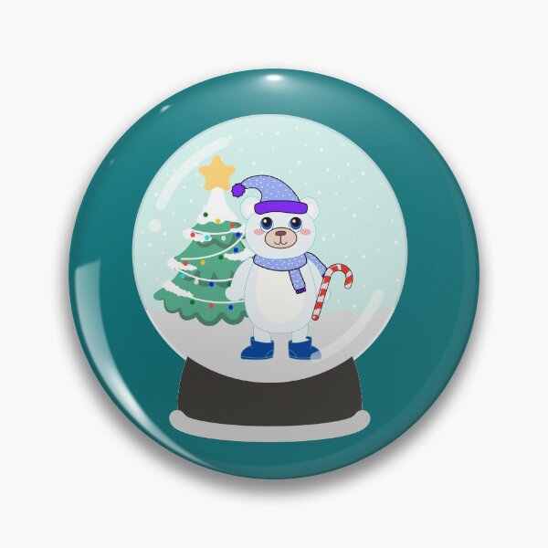 Item preview, Polar Bear Snow Globe designed and sold by christinayurani.