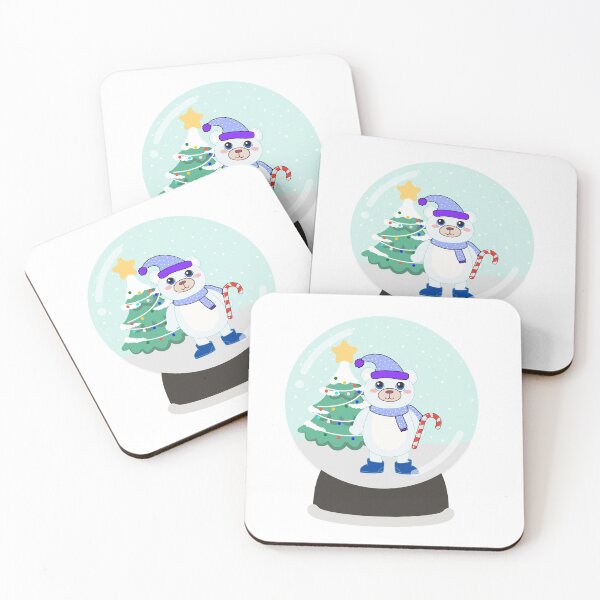 Item preview, Polar Bear Snow Globe designed and sold by christinayurani.