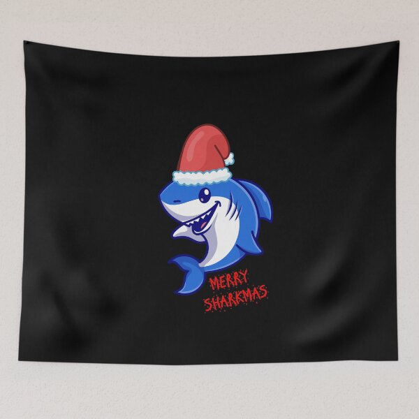 Item preview, Merry Sharkmas Funny Santa Shark Christmas designed and sold by Simo200.