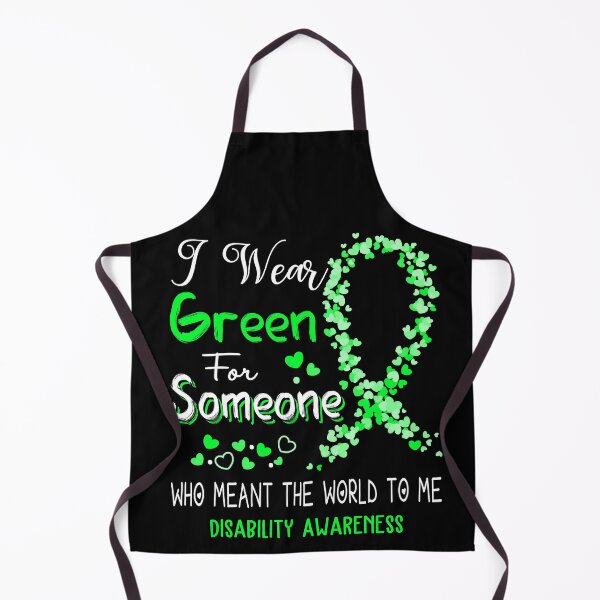 Item preview, I Wear Green For Disability Awareness designed and sold by Tadmab.