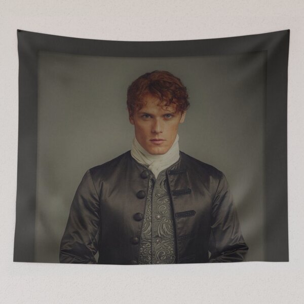 Item preview, Sam Heughan Wallpaper designed and sold by ricomandala12.