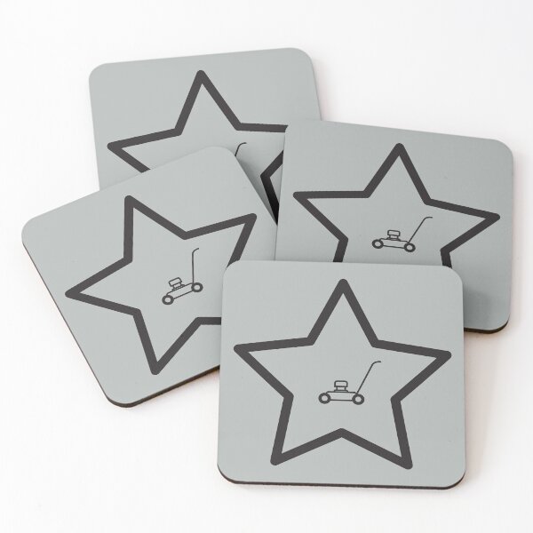 Item preview, LAWN MOWER STAR DAD in black designed and sold by JohnnyKidd.