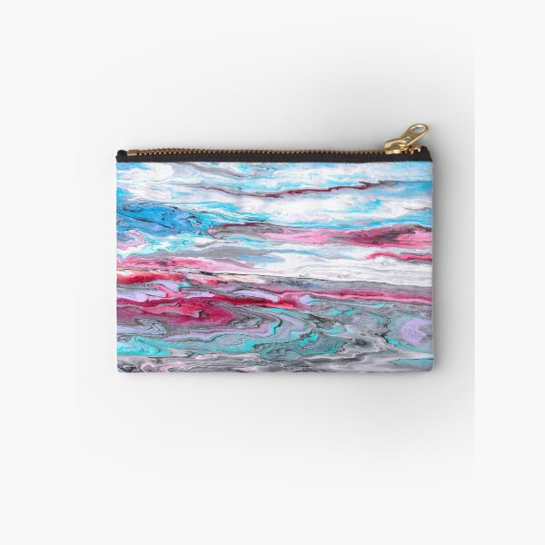 Item preview, Shorescape - Acrylic Pour designed and sold by HandmadeHill.