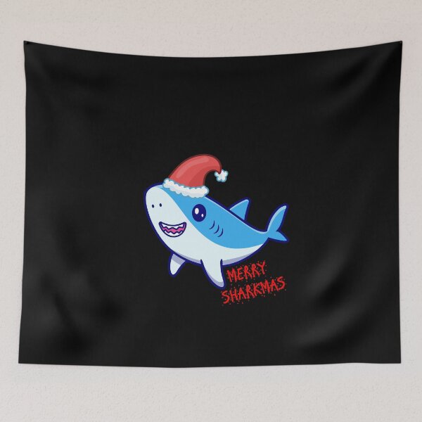 Item preview, Merry Sharkmas Funny Santa Shark Christmas designed and sold by Simo200.