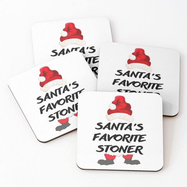 Item preview, SANTA'S FAVORITE STONER designed and sold by AlfaEcho.