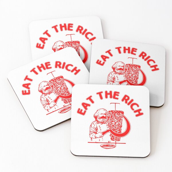 Item preview, Eat The Rich Doner Döner Kebab Karl Marx Socialist Hasan Piker designed and sold by wearhypeco.