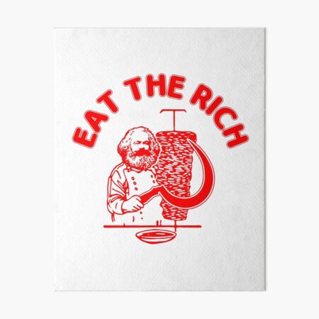 Item preview, Eat The Rich Doner Döner Kebab Karl Marx Socialist Hasan Piker designed and sold by hypewearco.