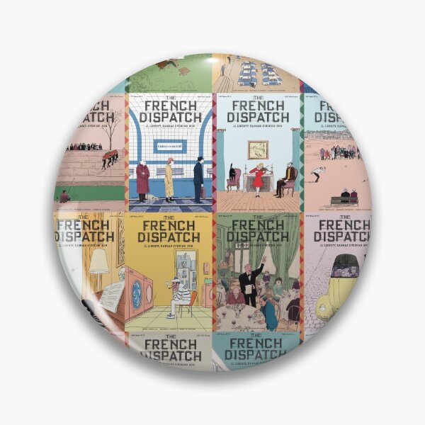 Item preview, The French Dispatch Collage designed and sold by SassyShop.