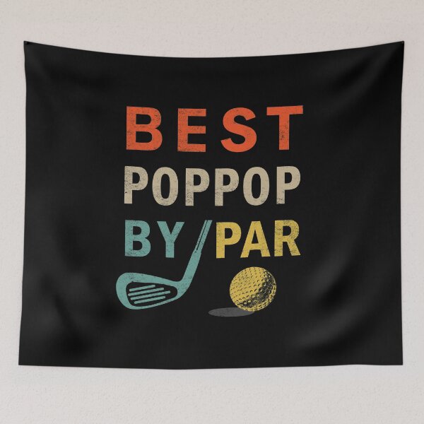 Item preview, Best Poppop By Par retro vintage Father's Day gift designed and sold by TeeHDesigner.