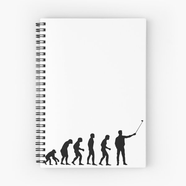 Item preview, Evolution of Man Selfie T-Shirt - Funny Darwin designed and sold by Essetino.