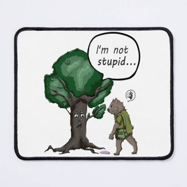 Item preview, Disc Golf I'm not Stupid Tree designed and sold by Grimmsfield.