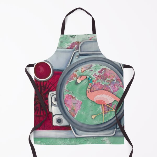 Artikelvorschau, Vintage Camera mit Flamingo entworfen und verkauft von Elmanji.