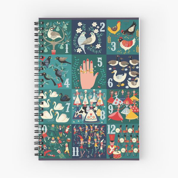 Item preview, Twelve days of Christmas designed and sold by emilykskinner.