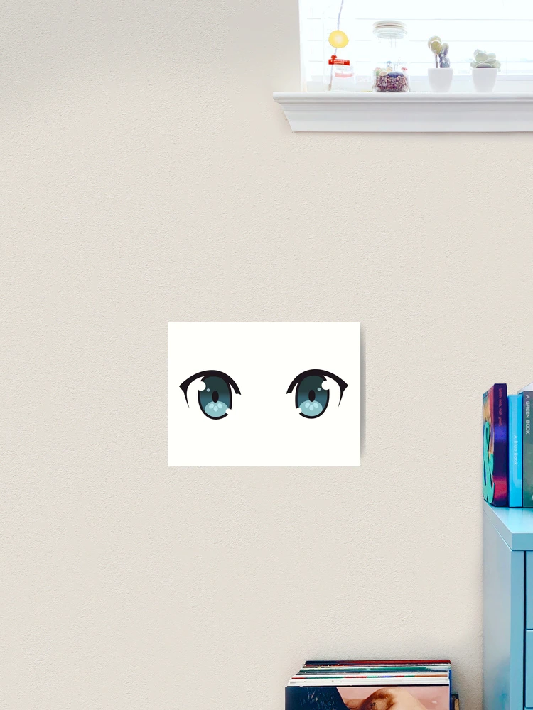 Anime Eyes Photographic Print for Sale by colemannon