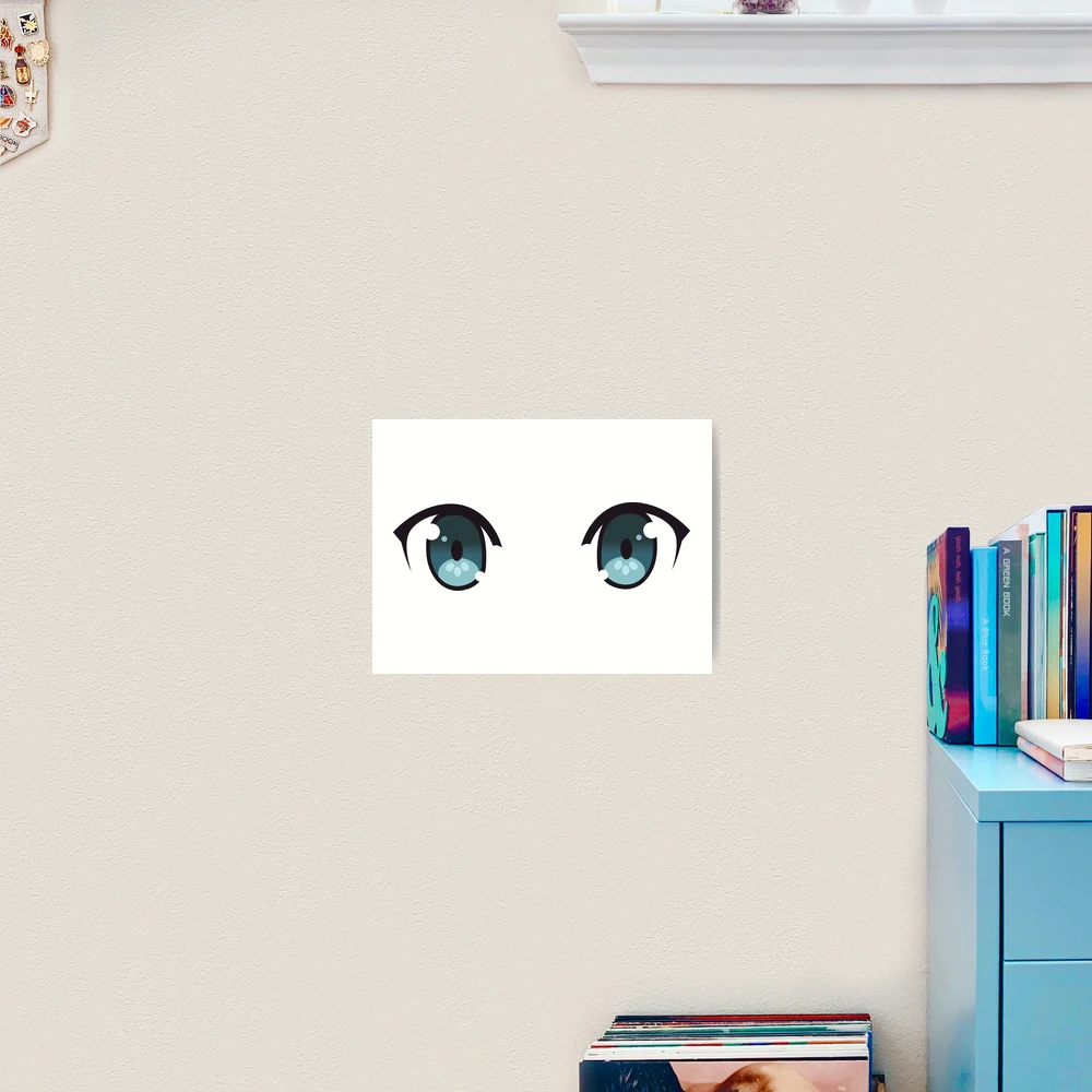 Anime Eyes Photographic Print for Sale by colemannon
