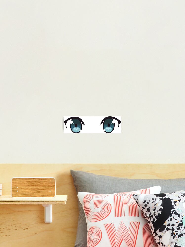 Anime Eyes Photographic Print for Sale by colemannon