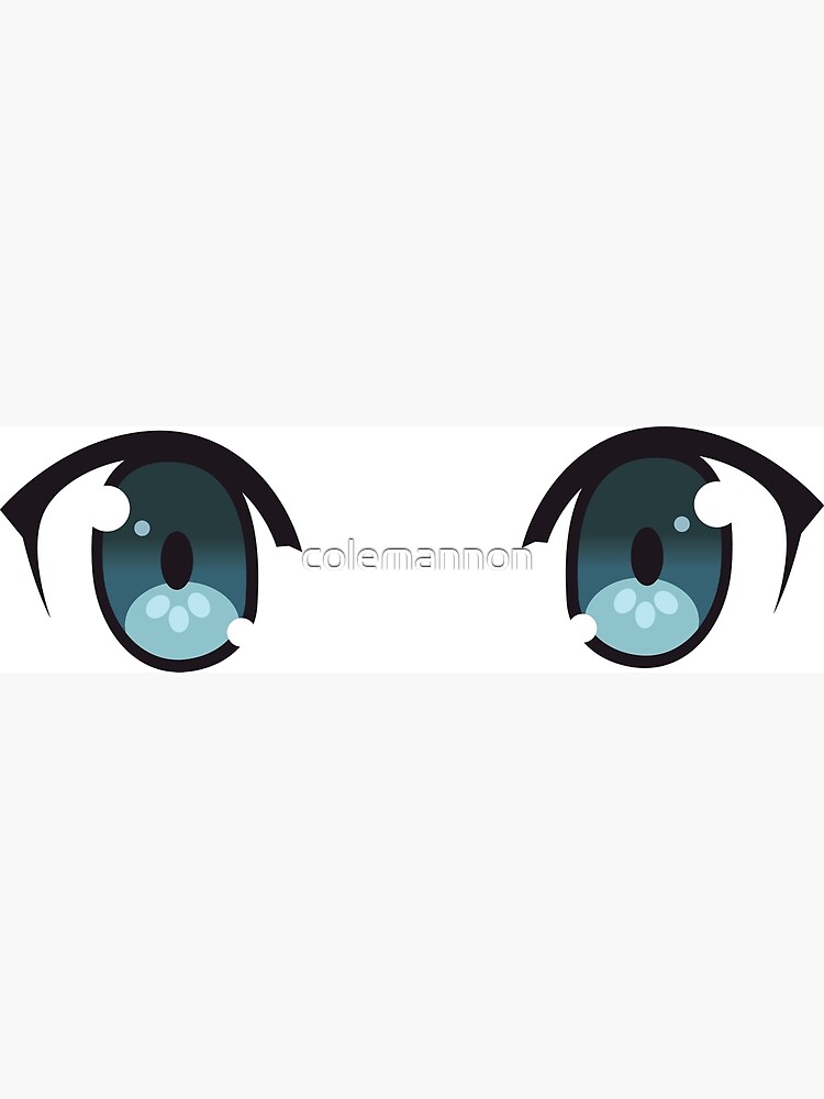 Anime Eyes Photographic Print for Sale by colemannon