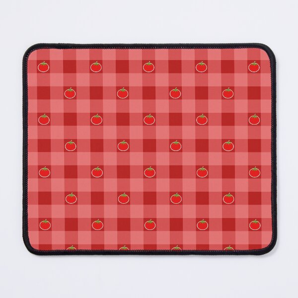 Aperçu de l'œuvre Motif Vichy Tomate créée et vendue par GoodSheetDesign.