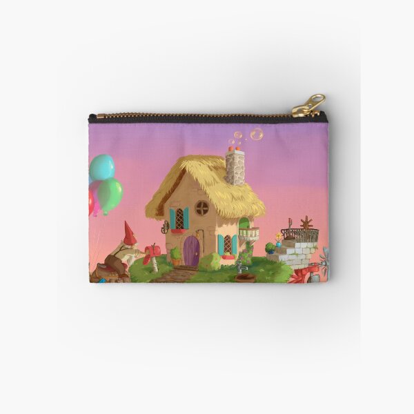 Item preview, Gnome delivering SnailMail to faerie house designed and sold by Maysoulrose.