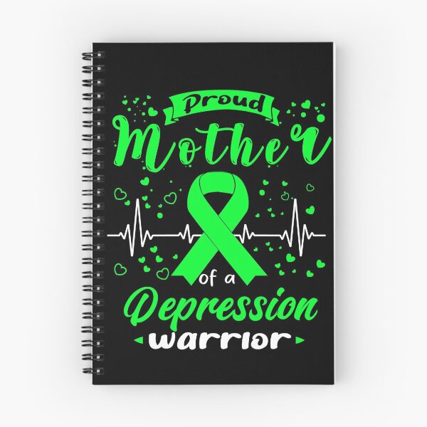 Item preview, Proud Mother Of A DEPRESSION Warrior designed and sold by Grooffos.