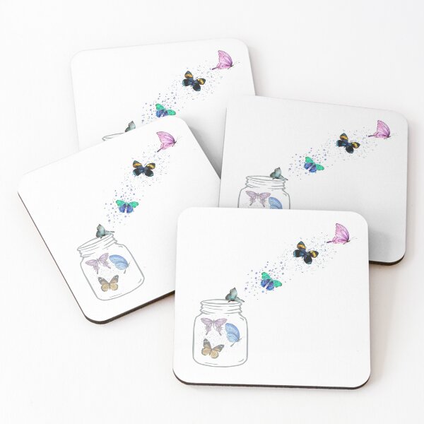 Item preview, BUTTERFLIES IN A JAR designed and sold by creativiteemom.