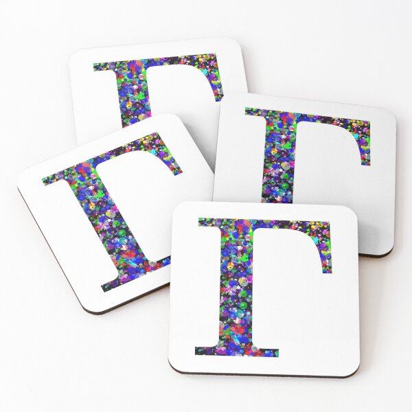 Item preview, Letter Gamma Paint Splatter designed and sold by Handstand365.