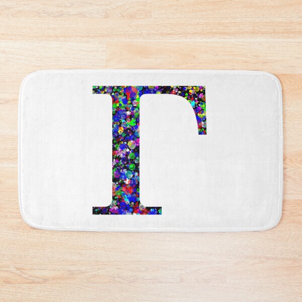 Item preview, Letter Gamma Paint Splatter designed and sold by Handstand365.