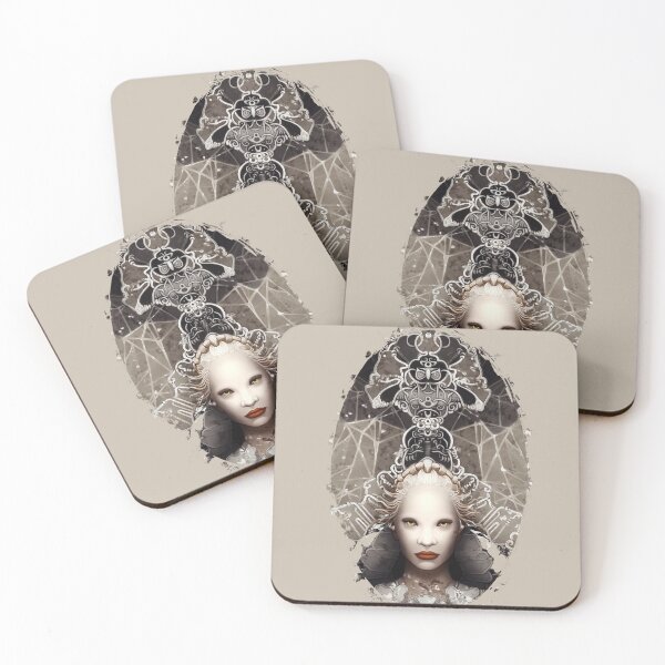 Item preview, Fantasy, Snow Queen on the throne with owl designed and sold by Svitac.