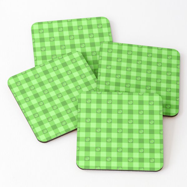 Item preview, Coconut Gingham Pattern designed and sold by GoodSheetDesign.