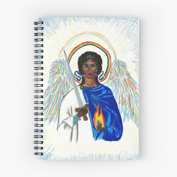 Item preview, Holy Archangel Uriel  designed and sold by Mary Pezzulo.