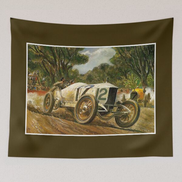 Item preview, GRAND PRIX; Vintage Auto Racing Print designed and sold by posterbobs.