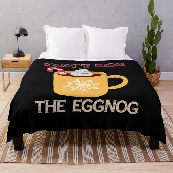 Item preview, Dont Hog the Eggnog Nog Hog design! Funny Christmas eggnog design! designed and sold by HROC.