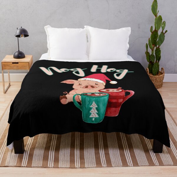 Item preview, Nog Hog Dont Hog the Eggnog design! Funny | Cute Christmas pig eggnog design! designed and sold by HROC.