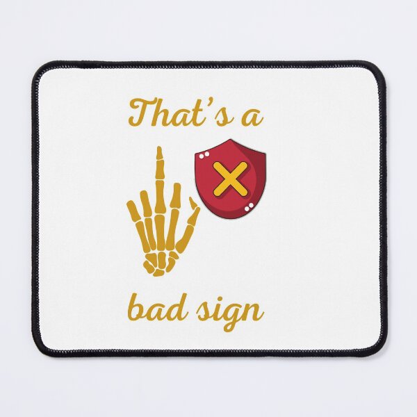 Item preview, That’s a bad sign designed and sold by Lenoord.