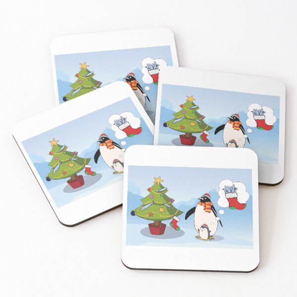 Item preview, Sunbi penguin #11 CHRISTMAS with Baby designed and sold by HONGSOOLSHOP.