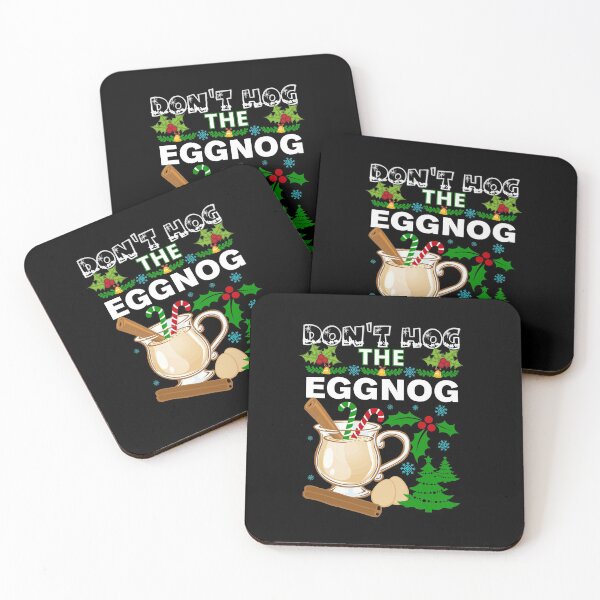 Item preview, Dont Hog the Eggnog Nog Hog design! Funny Christmas eggnog design! designed and sold by HROC.
