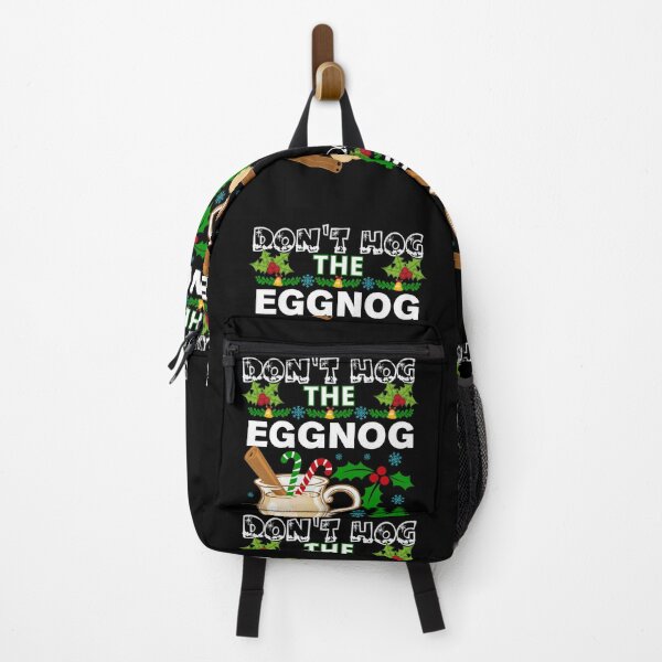 Item preview, Dont Hog the Eggnog Nog Hog design! Funny Christmas eggnog design! designed and sold by HROC.