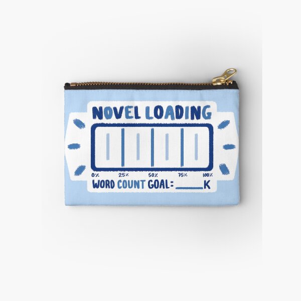 Item preview, Novel Loading Progress Bar Tracker - Blue designed and sold by redvioletart.