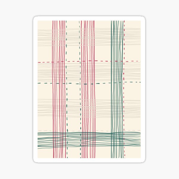 Christmas pattern Sticker
