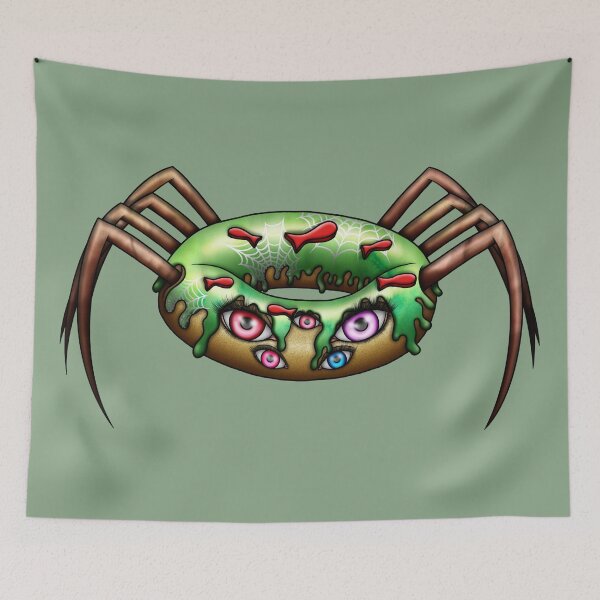 Item preview, Spider Doughnut designed and sold by PandamoniumArt.