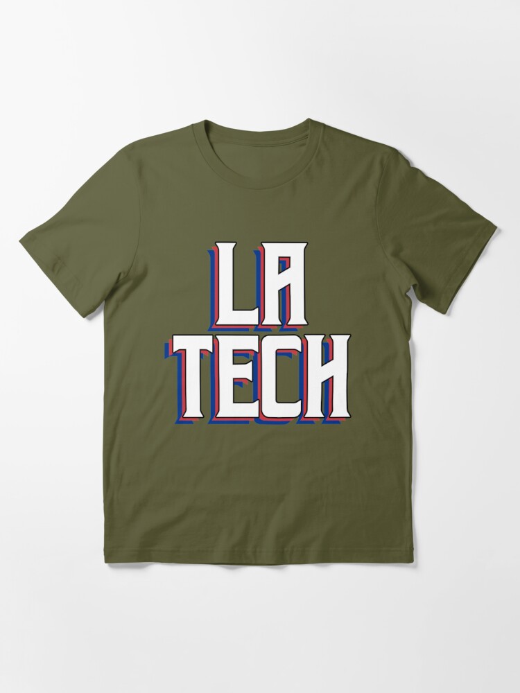 Louisiana Tech Bulldogs Blue Digital Camo Competitor T Shirt - Limotees