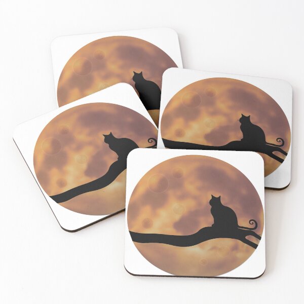 Item preview, Moon Cat Silhouette  designed and sold by zaysa.