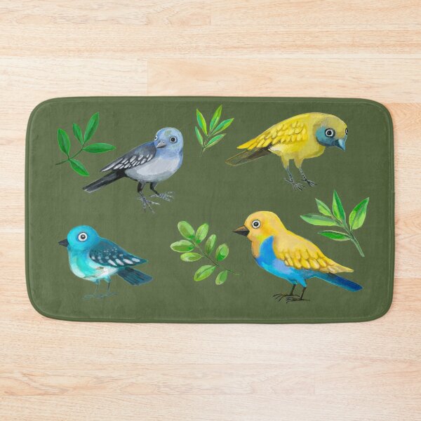 Item preview, Colourful birds designed and sold by Lemontreeart63.