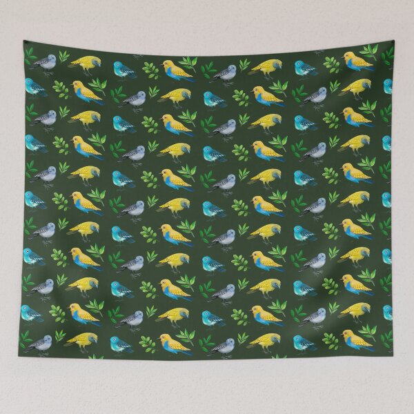 Item preview, Colourful birds designed and sold by Lemontreeart63.