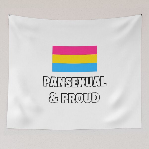 Item preview,  Pansexual and Proud - bi pan flag designed and sold by Inspirationmotivation.