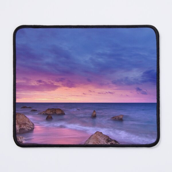 Item preview, Beautiful Pink & Purple Beach Sunset designed and sold by newburyboutique.