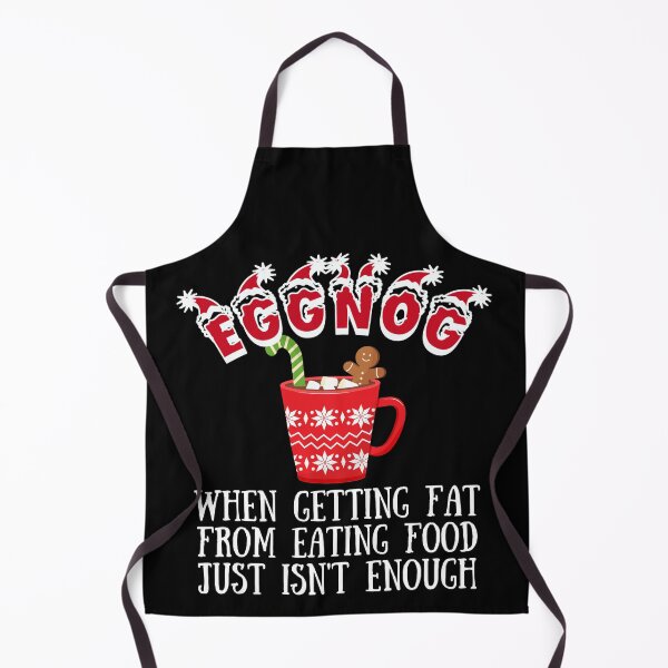 Item preview, Eggnog, when getting fat from eating food just isn't enough design! Funny Christmas eggnog design! designed and sold by HROC.